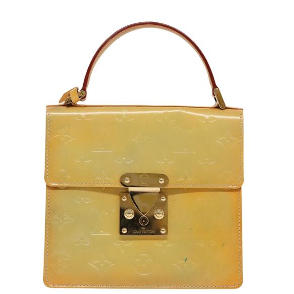 LOUIS VUITTON Monogram Vernis Spring Street Hand Bag Gris M91029 - Picture 2 of 13